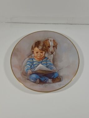 1983 "Future Teacher" by Leo Jansen Decorative Collector Plate #589/9800